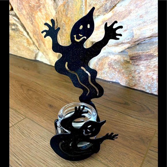 NWT PartyLite Shadowdancers Ghost Votive Holder P7346